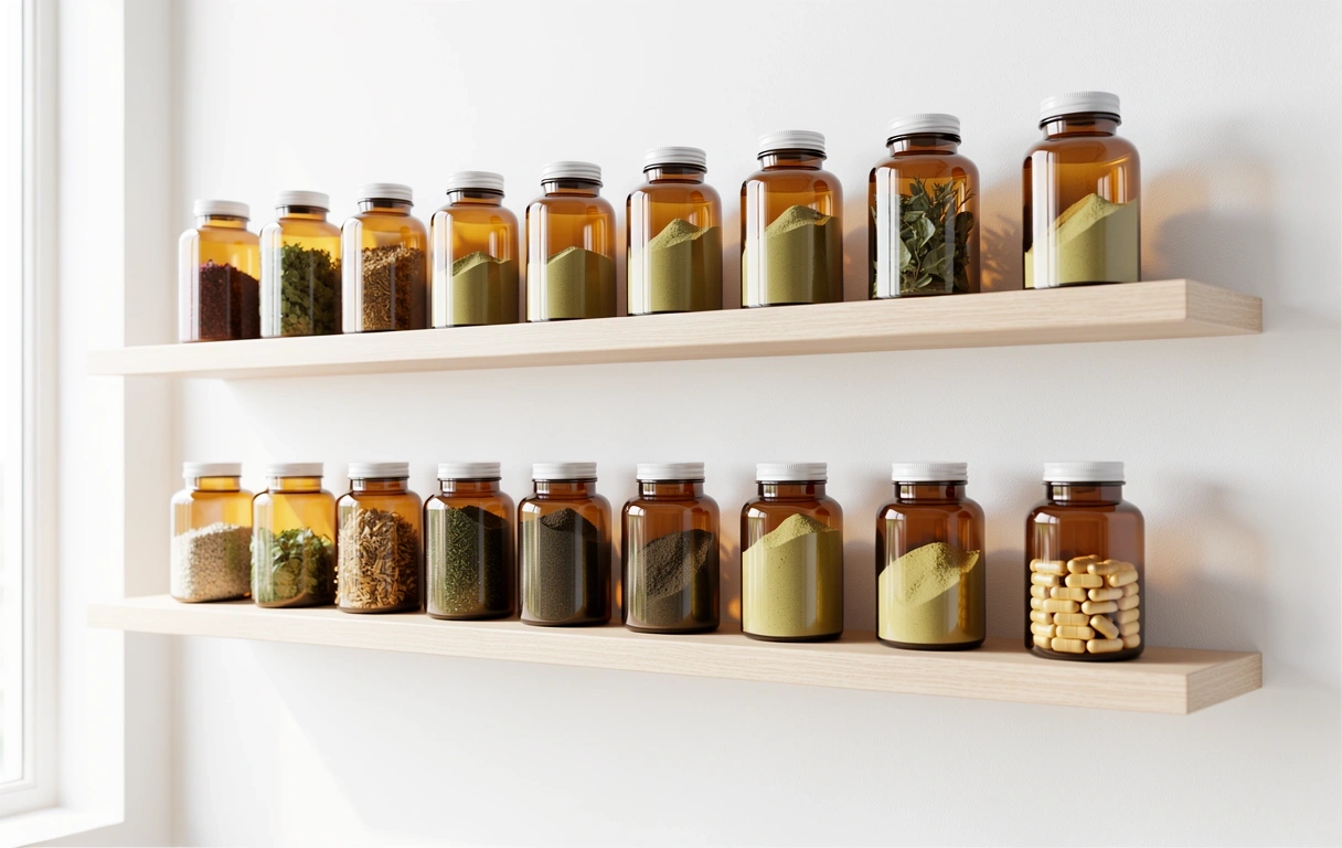 Clean supplement storage